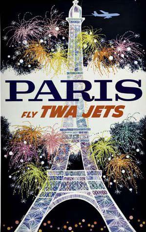 PARIS, fly TWA jets ()